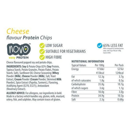 Novo Nutrition Protein Chips 6x30g