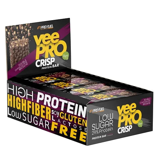 ProFuel veePRO CRISP Protein Riegel 12er Pack - Reinmark-Shop