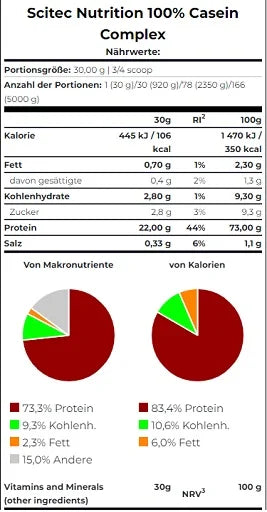 Scitec Casein Complex 920g - Reinmark-Shop