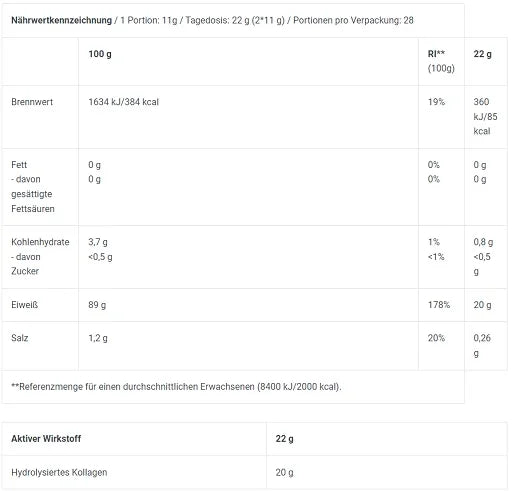 BioTech Clear Collagen 308g - Reinmark-Shop