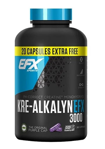 EFX Kre-Alkalyn 3000 - 260 Kapsel - Reinmark-Shop