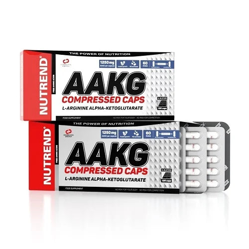 Nutrend AAKG Compressed Kapseln - 120 Kapseln - Reinmark-Shop