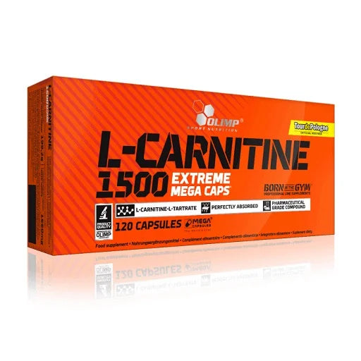 Olimp L-Carnitine 1500 Extreme Mega Caps - 120 Kapsel - Reinmark-Shop