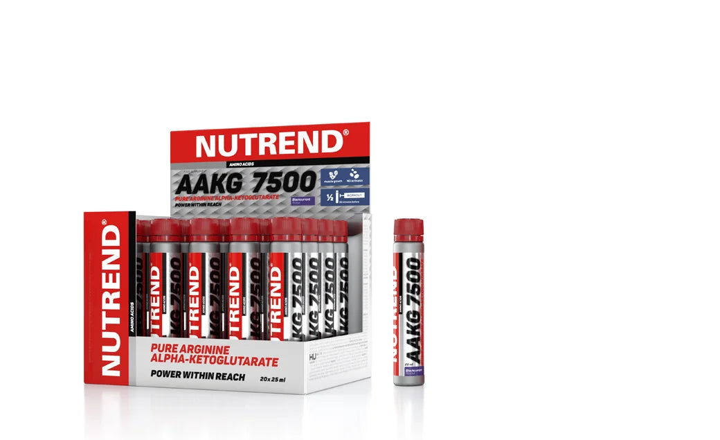 Nutrend AAKG 7500 - Shots - 20x 25ml Black Currant - Reinmark-Shop