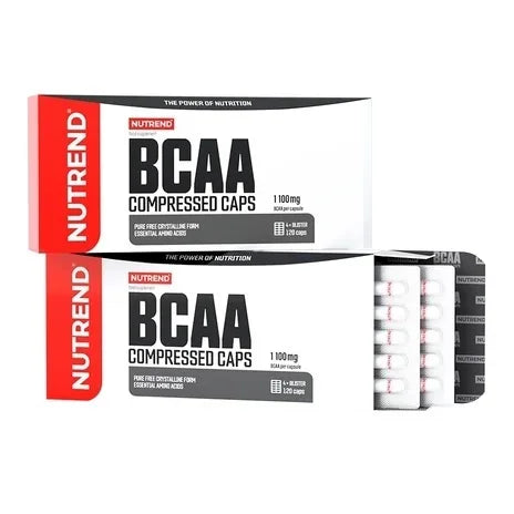 Nutrend BCAA Compressed Kapseln - 120 Kapseln - Reinmark-Shop