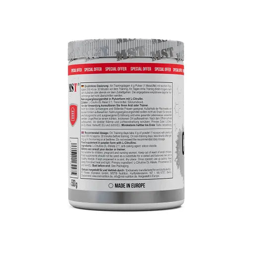 MST - Citrulline 2:1 -  500g neutral RAW