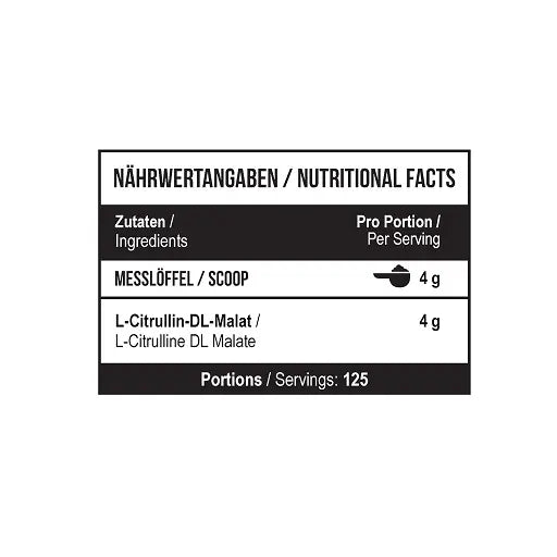 MST - Citrulline 2:1 -  500g neutral RAW