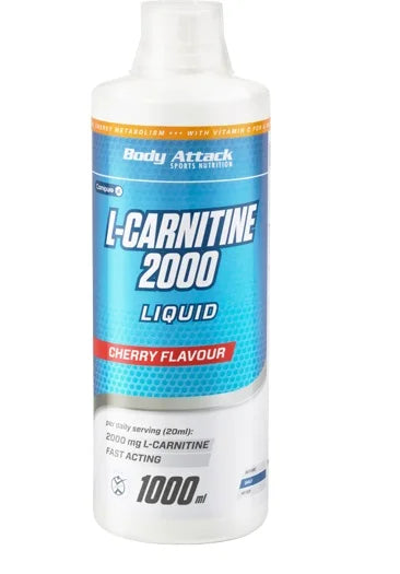 Body Attack L-Carnitine Liquid 2000, 1000ml - Reinmark-Shop