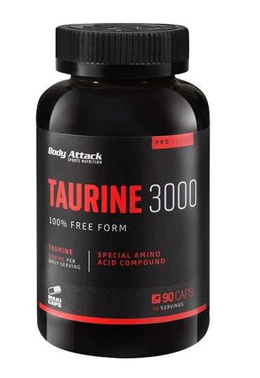 Body Attack Taurine 3000 - 90 Caps - Reinmark-Shop