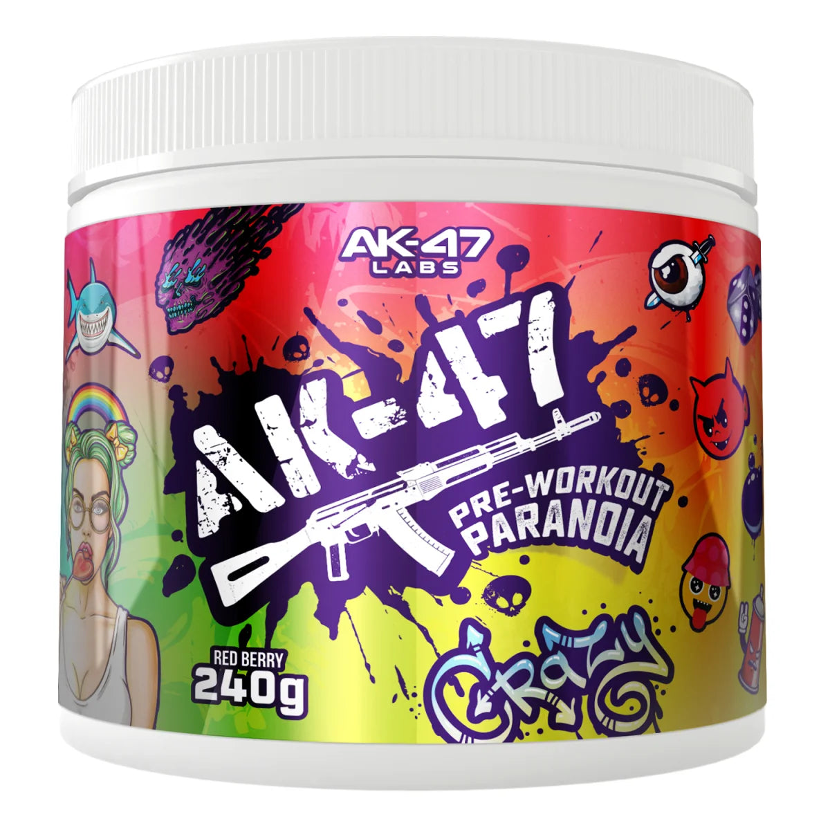 AK47 Labs Pre-Workout Paranoia - 240g - Reinmark-Shop