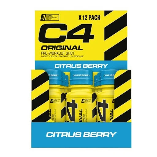 Cellucor C4 Energy Shot 12 x 60ml - Reinmark-Shop