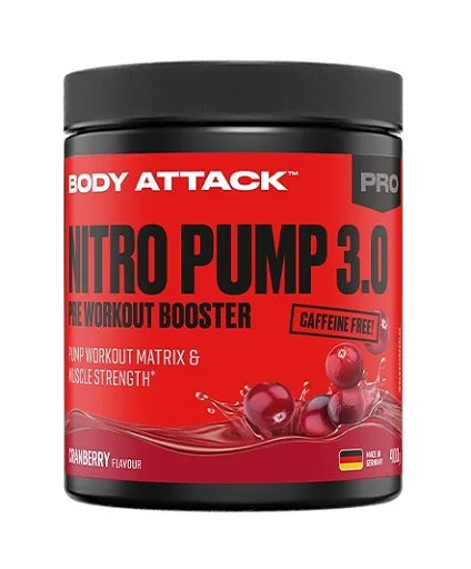 Body Attack Nitro Pump 3.0 - 400g - Reinmark-Shop