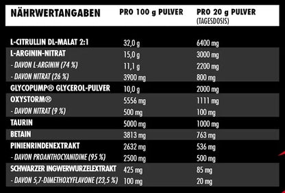 Big Zone Bloodstorm 2.0 300g Pfirsich