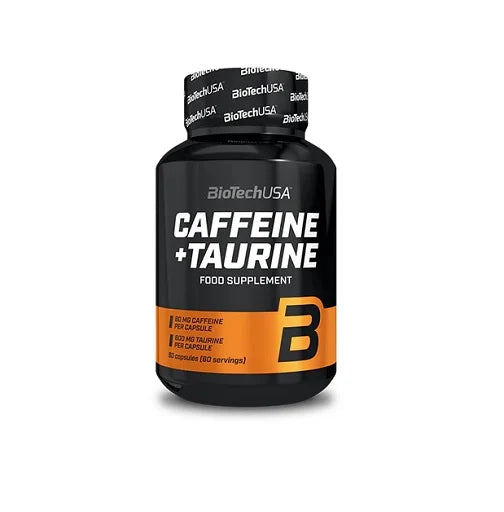 BioTech Caffeine + Taurine 60 Kapseln - Reinmark-Shop