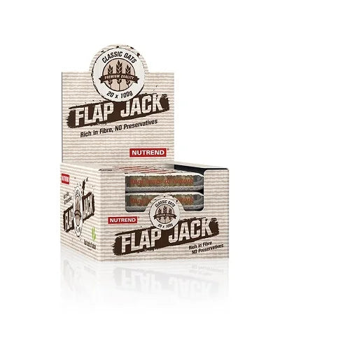 Nutrend FLAPJACK Oatbar 20x 100g - Reinmark-Shop