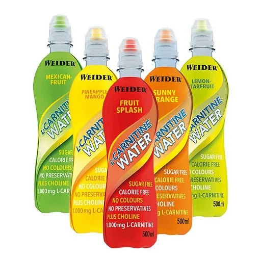 Weider L-Carnitine WATER  6 x 500ml - Reinmark-Shop