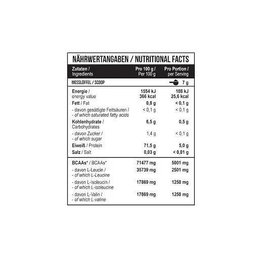 MST - Healthy BCAA Instant 420g - Reinmark-Shop