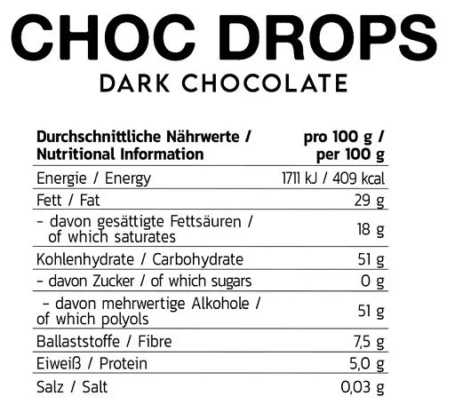 INLEAD Choc Drops 150g - Reinmark-Shop