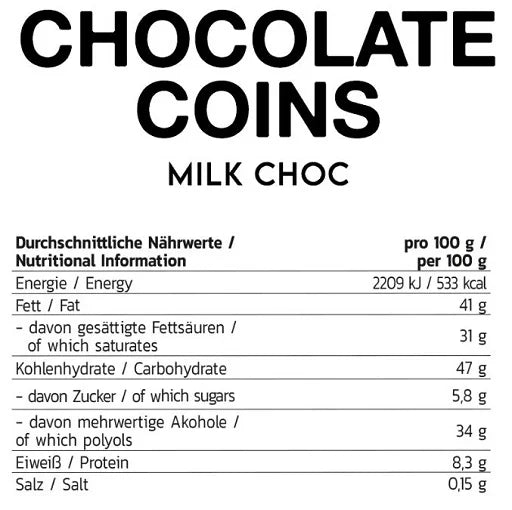 INLEAD Chocolate Coins 150g - Reinmark-Shop