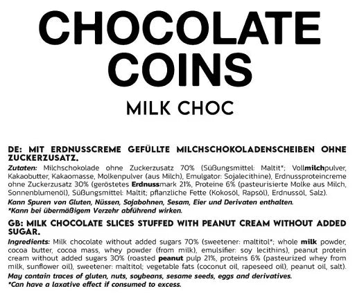 INLEAD Chocolate Coins 150g - Reinmark-Shop