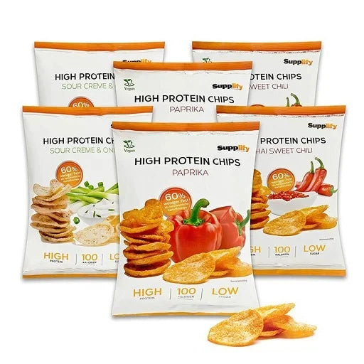 Supplify High Protein Chips 6 x 50g - Reinmark-Shop