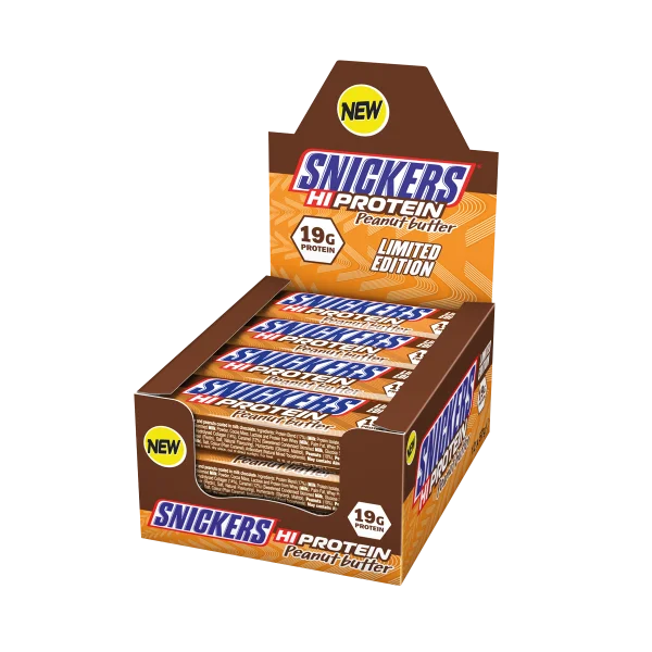 Snickers Hi-Protein Bars Limited Edition - 12x57 - Peanut Butter - Reinmark-Shop