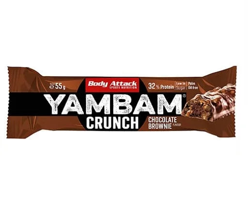 Body Attack YAMBAM CRUNCH Protein Riegel (15x55g) - Reinmark-Shop