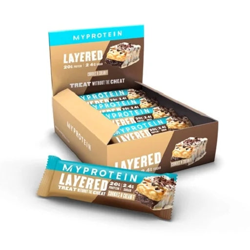 MyProtein Layered Bars 12x60g - Reinmark-Shop