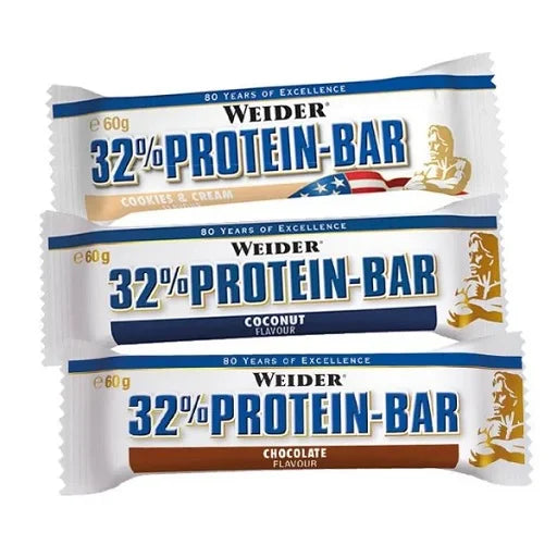 Weider 32% Protein Bar 12x60g - Reinmark-Shop