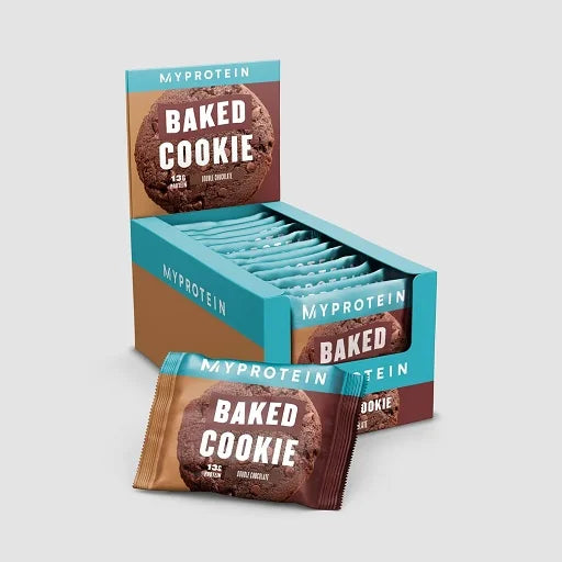 MyProtein Baked Protein Cookie 12x75g Double Chocolate - Reinmark-Shop