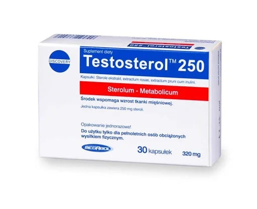 Megabol Testosterol 250 - 30 Kapsel - Reinmark-Shop