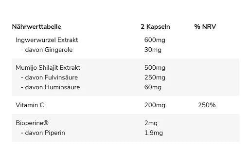 GN Shilajit PRO 60 Kapseln - Reinmark-Shop
