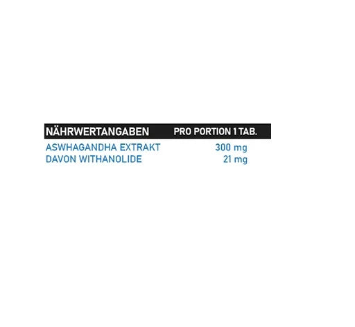 NNT Ashwagandha Pro 60 Tabletten - Reinmark-Shop