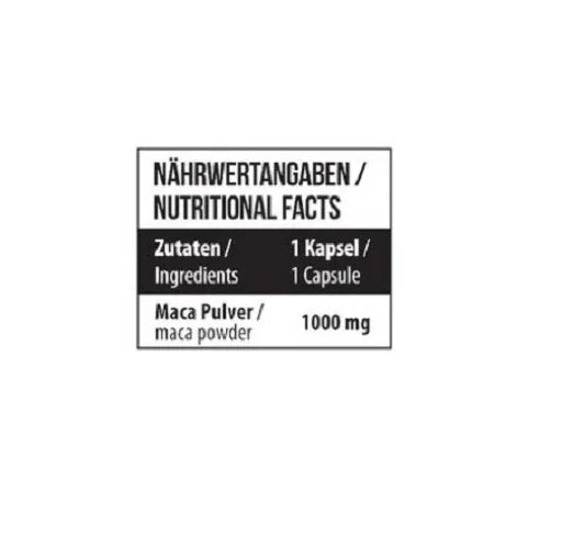 MST - MACA 1000mg - 120 Caps - Reinmark-Shop