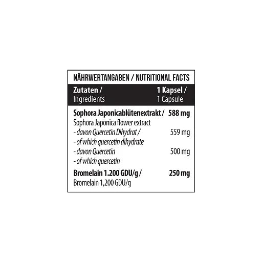 MST - Quercetin Bromelain 60 Kapseln