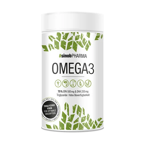 Sinob Omega-3 Max 120 Kapseln