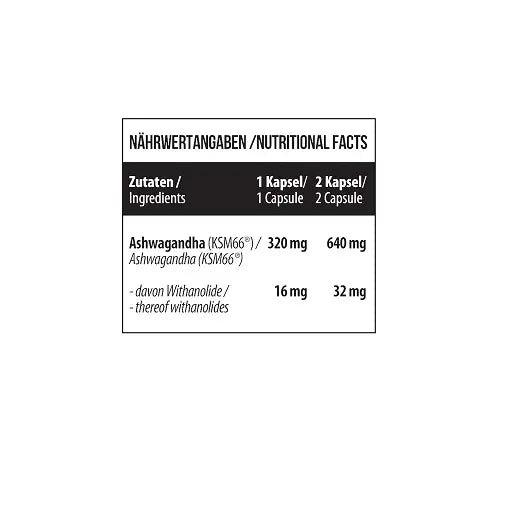 MST - Ashwagandha KSM 66® - 120 Caps