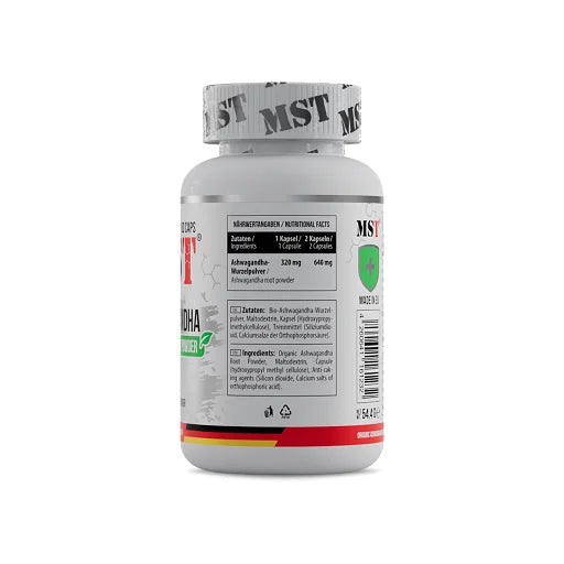 MST - Ashwaghanda 100 Kapseln
