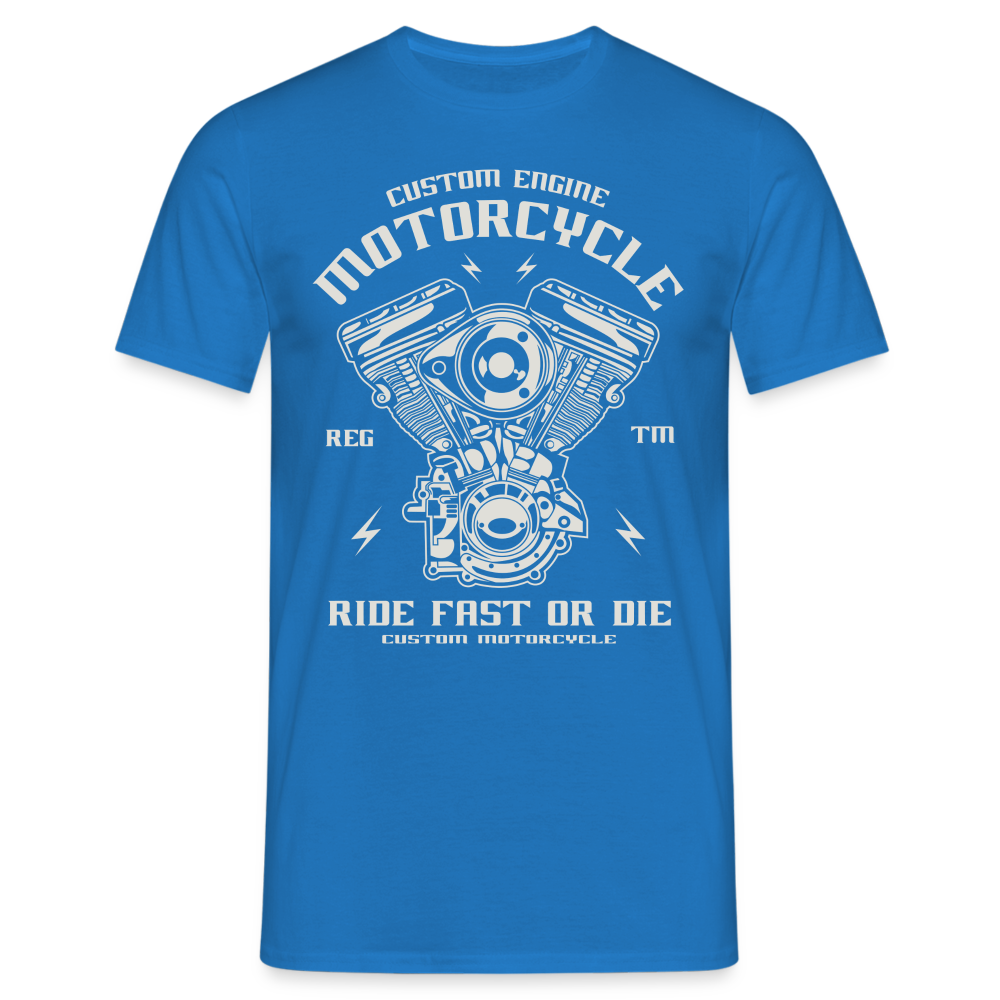 Männer T-Shirt - Royalblau