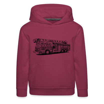 Kinder Premium Hoodie - Bordeaux