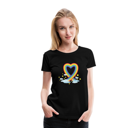 Frauen Premium T-Shirt - Schwarz
