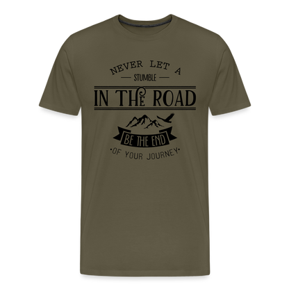 Männer Premium T-Shirt - Khaki