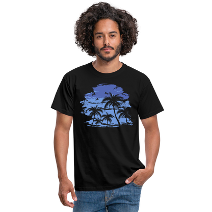 Männer T-Shirt - Schwarz