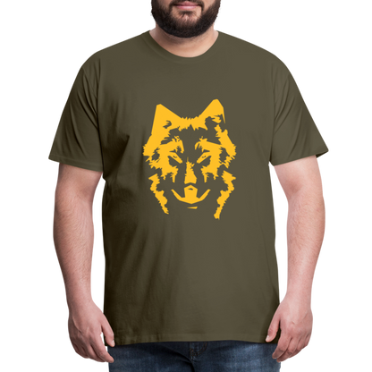 Männer Premium T-Shirt - Khaki