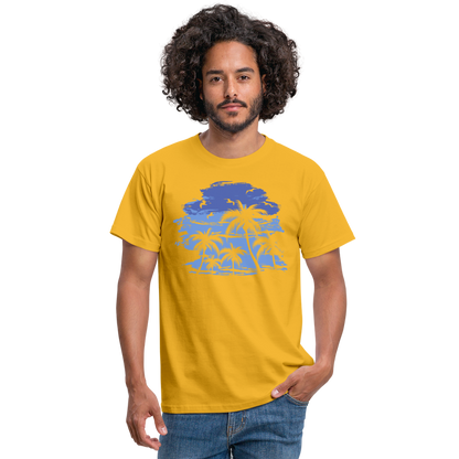Männer T-Shirt - Gelb