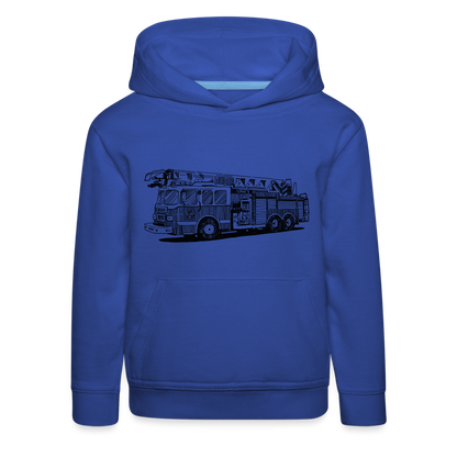 Kinder Premium Hoodie - Royalblau