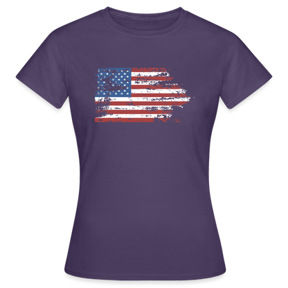 Frauen T-Shirt - Dunkellila