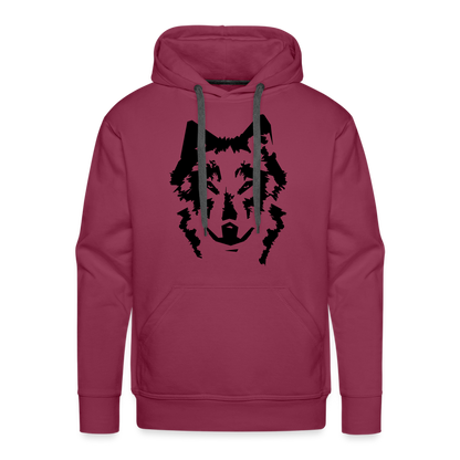 Männer Premium Hoodie - Bordeaux