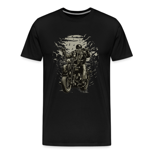 Männer Premium T-Shirt - Schwarz