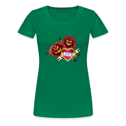 Frauen Premium T-Shirt - Kelly Green